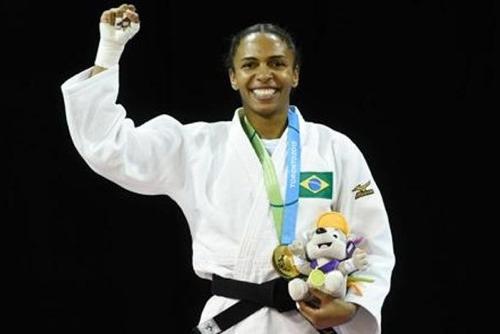 A judoca Érika Mirana se sagrou campeã na categoria até 52kg / Foto: Divulgação